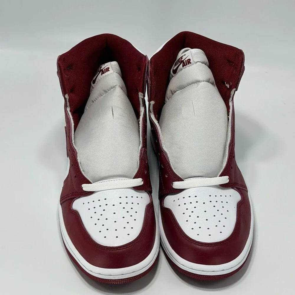 Mens Nike Air Jordan 1 High Artisanal Red DZ5485-160 Size 10.5 White/Team Shoes